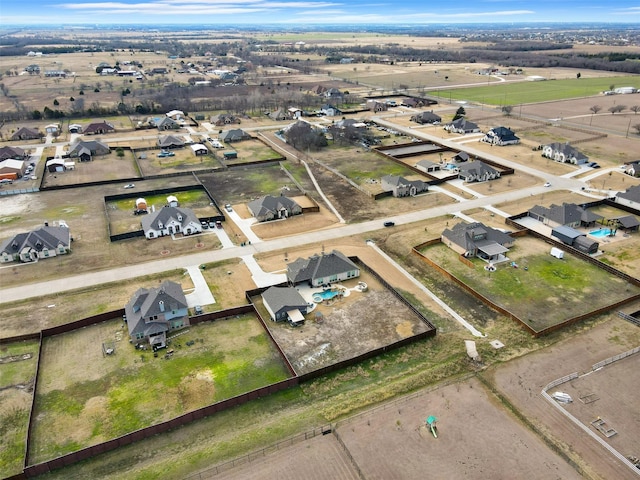 birds eye view of property featuring a residential view