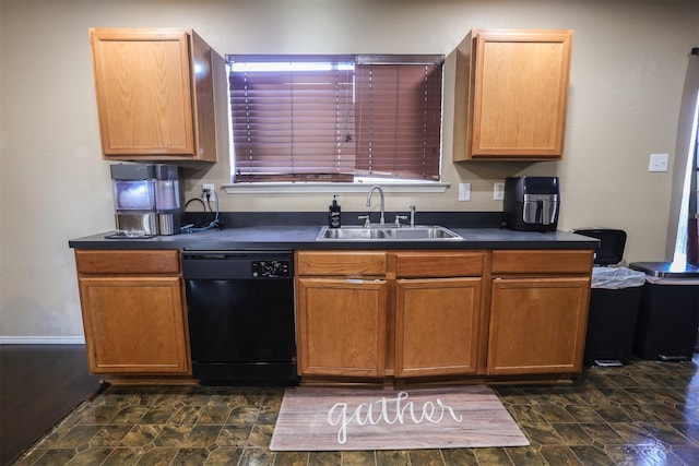 kitchen featuring sink and dishwasher