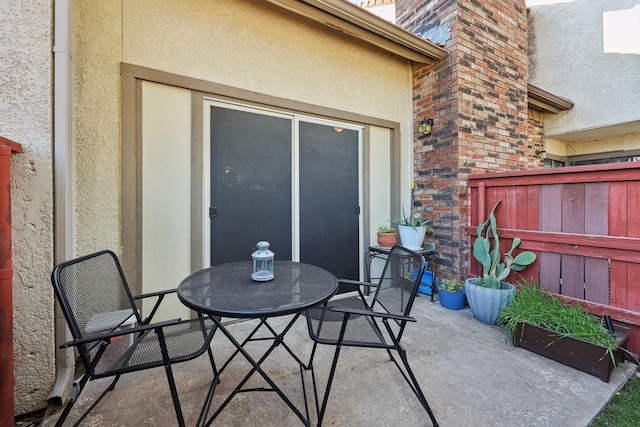 view of patio