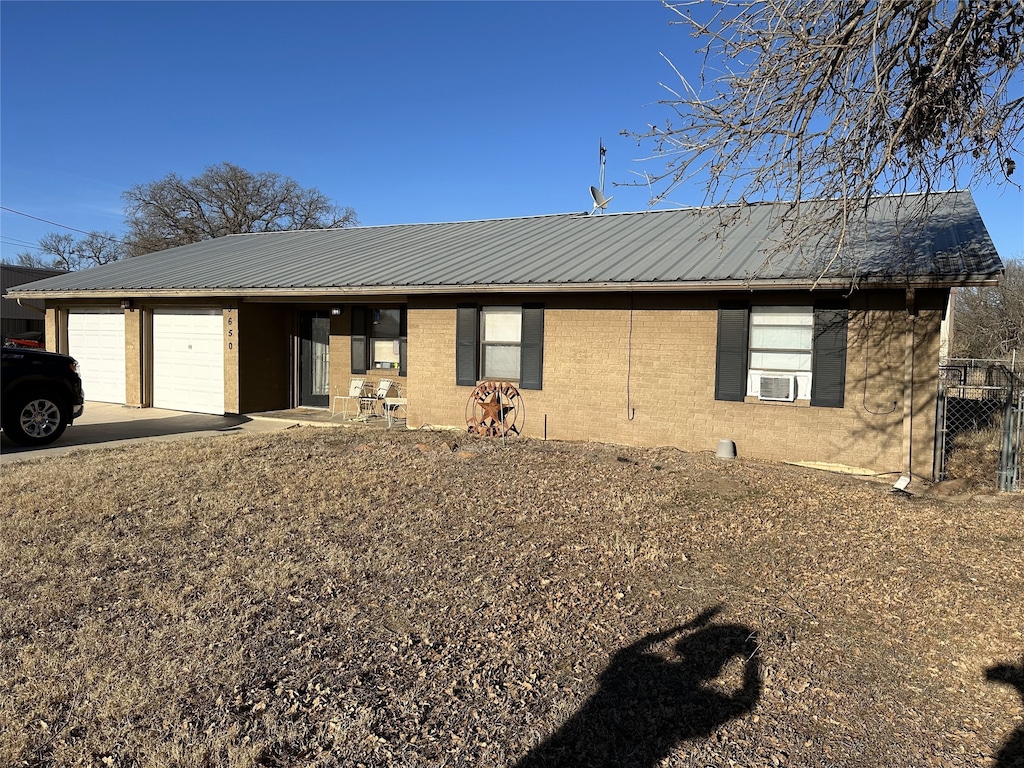 view of ranch-style home