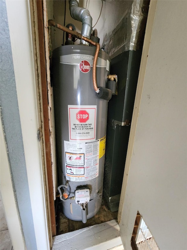 utilities with water heater