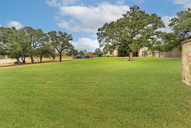 view of yard