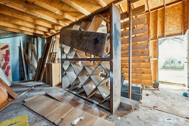 view of horse barn