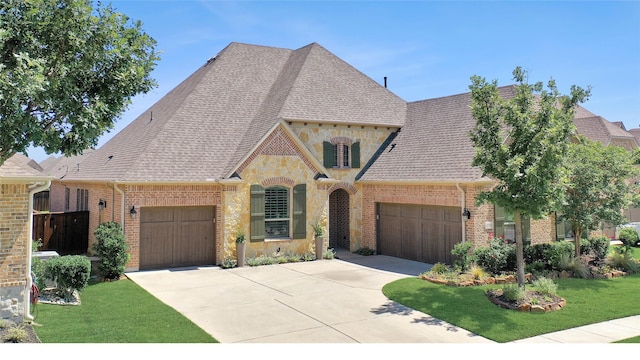 view of front of house featuring a front yard