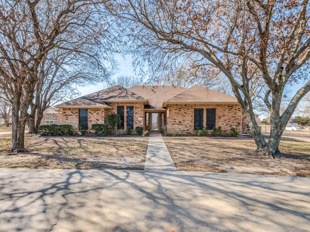 view of ranch-style home