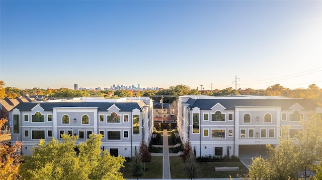 view of rear view of property