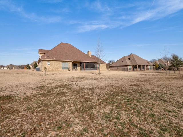 view of rear view of house