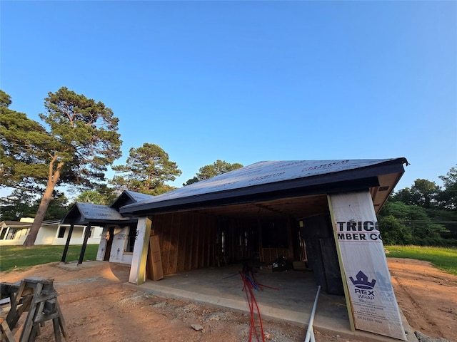 401 Campbell St, Daingerfield, TX 75638 - view of garage