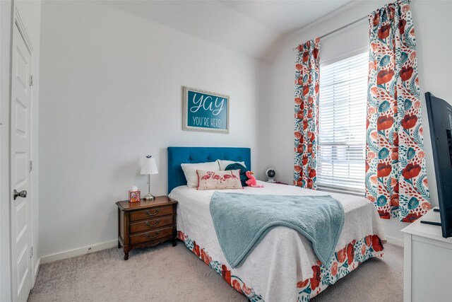 sitting room with carpet floors