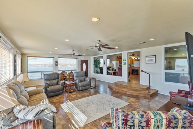 view of living room