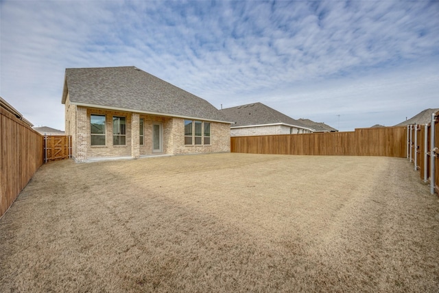 view of rear view of property