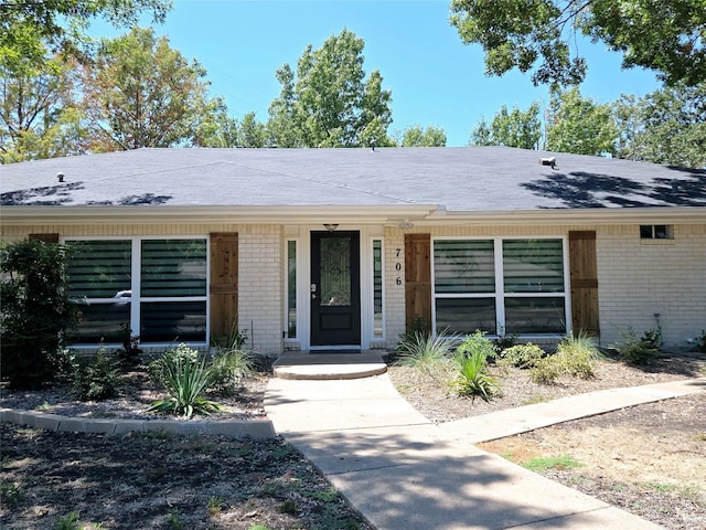 view of ranch-style house