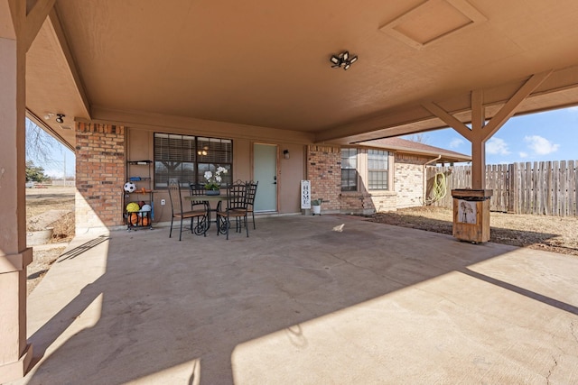 view of patio