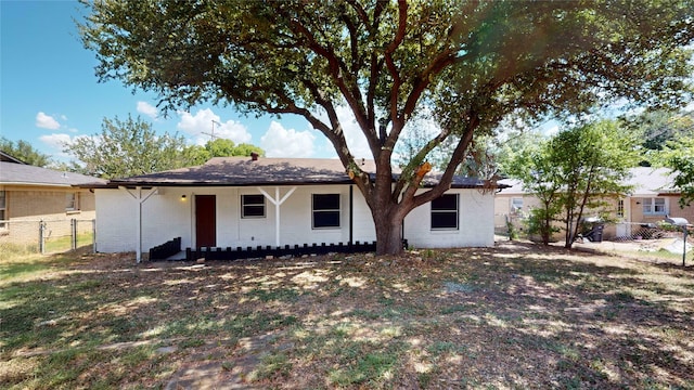 view of rear view of house