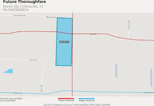 Listing photo 3 for 200.96AC Davis Rd, Collinsville TX 76233