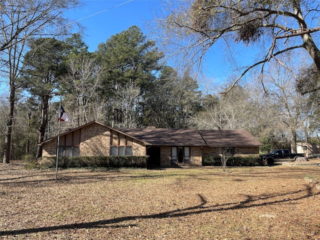 view of ranch-style house