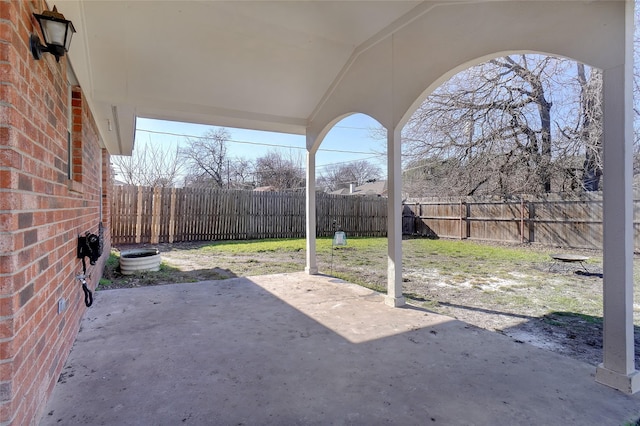 view of patio