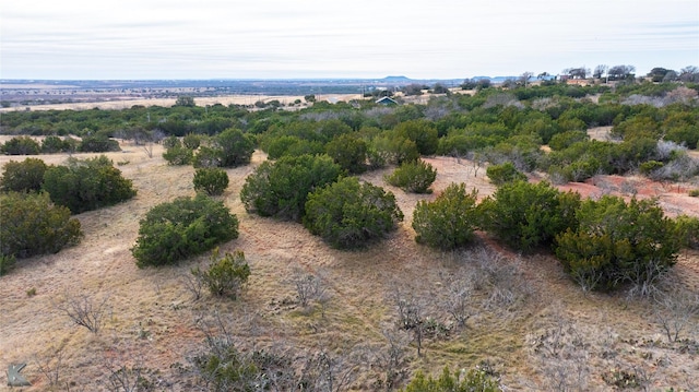 bird's eye view featuring a rural view