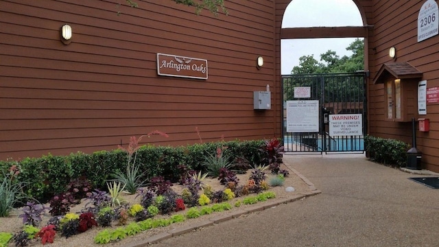 view of gate