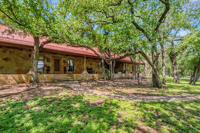 view of front of house