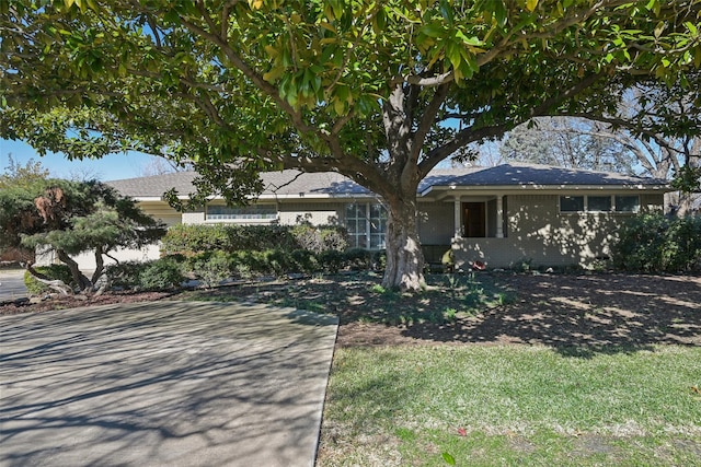 view of ranch-style house