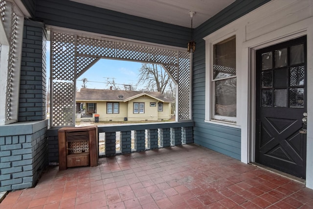 view of patio / terrace featuring a porch