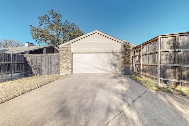 view of side of property