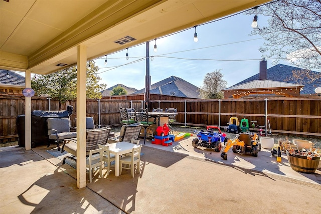 view of patio