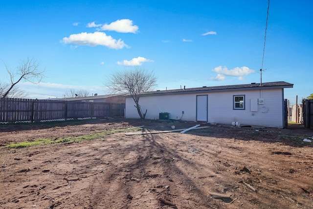 view of rear view of house