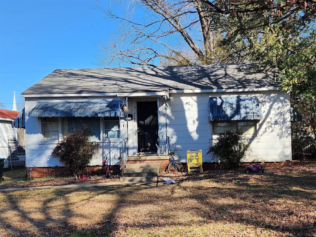 view of bungalow