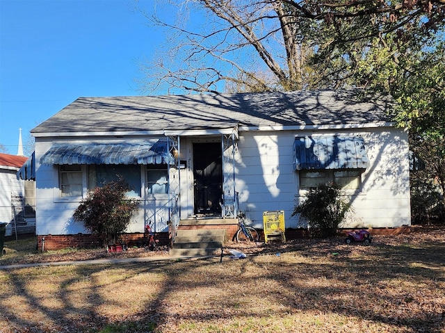 view of bungalow