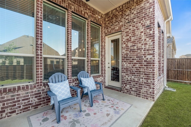 view of patio