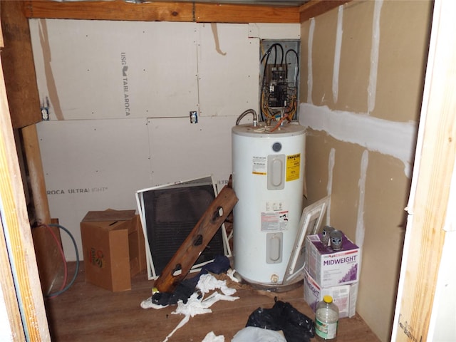 utilities with electric water heater