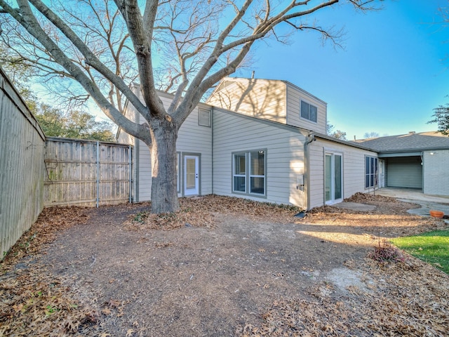 view of rear view of house