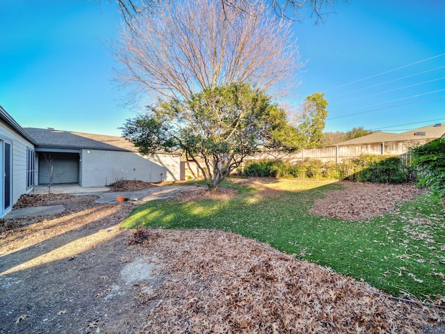 view of yard