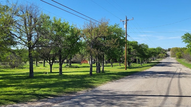 view of road