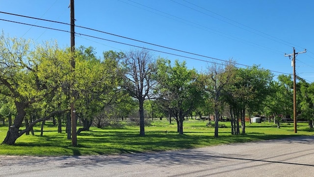 view of road