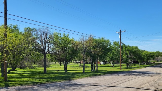 view of road