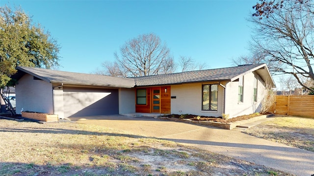 view of ranch-style house