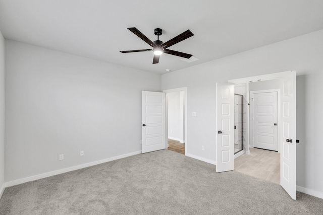 3842-3844 Clovis St, Midlothian, TX 76065 - unfurnished bedroom with carpet flooring, baseboards, and a ceiling fan