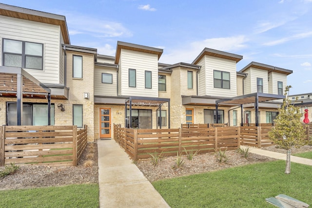 view of townhome / multi-family property