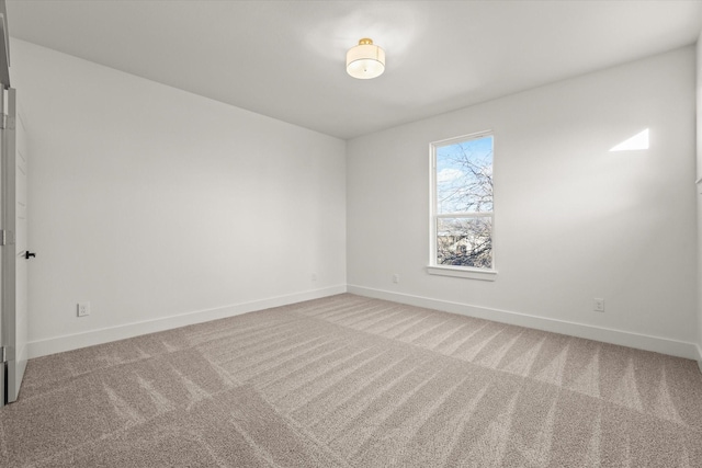 empty room with carpet floors