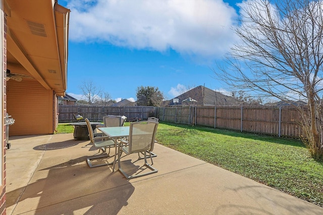 view of patio