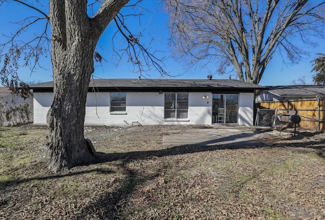 view of rear view of house