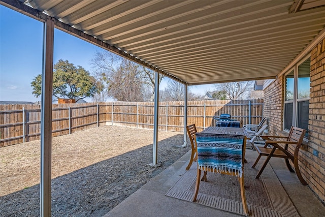 view of patio