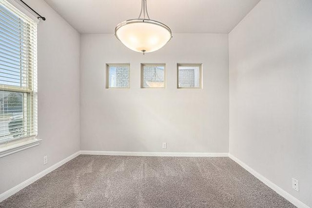 empty room featuring carpet