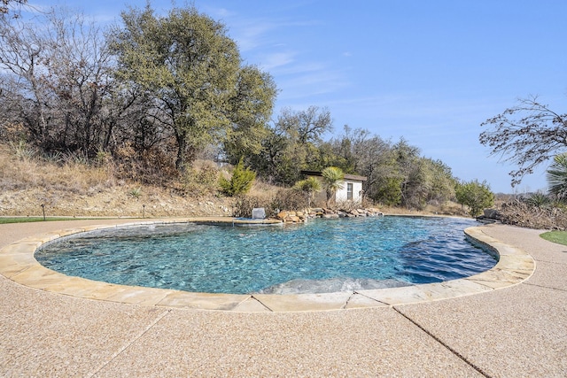 view of swimming pool