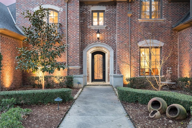 view of property entrance