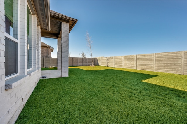 1154 20th St, Northlake, TX 76226 - view of yard featuring a fenced backyard
