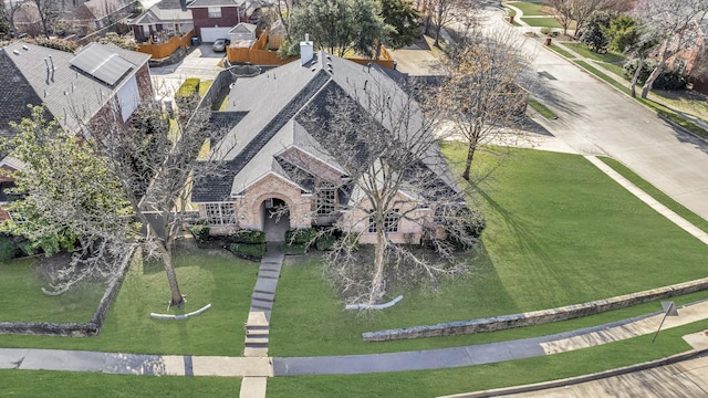 view of subject property